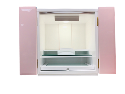 リクニス　ホワイト/ピンク　高さ47.5cm（国産品）
